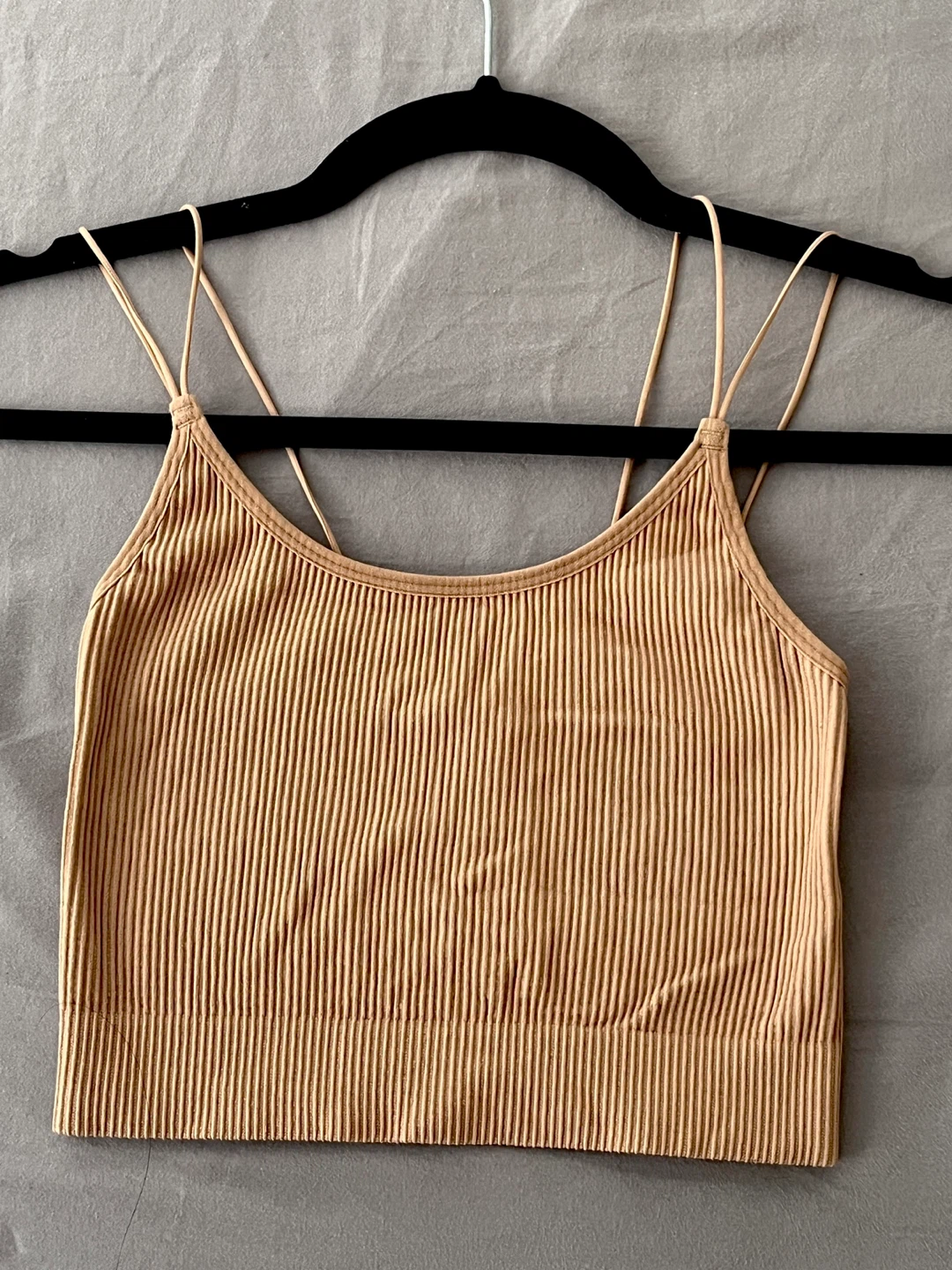 Brand New Aritzia Sunday Best Ribbed Cropped Cami Top – XS