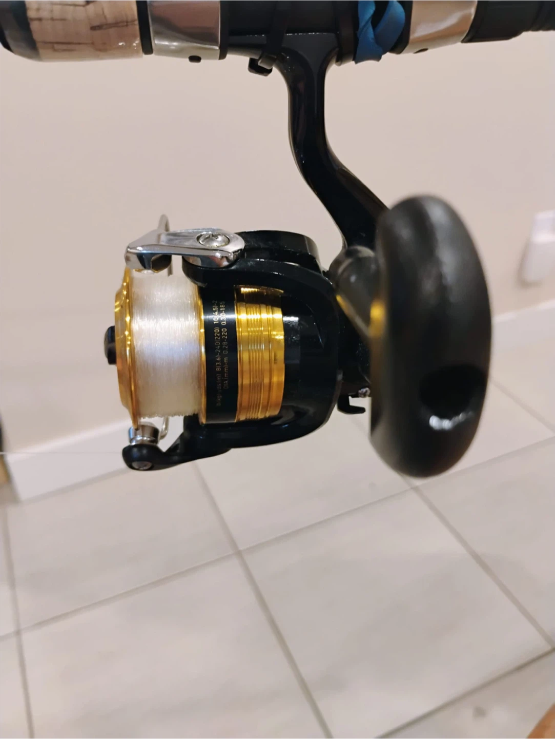 Daiwa Shock F702M Fishing Rod and 3000B Reel Combo