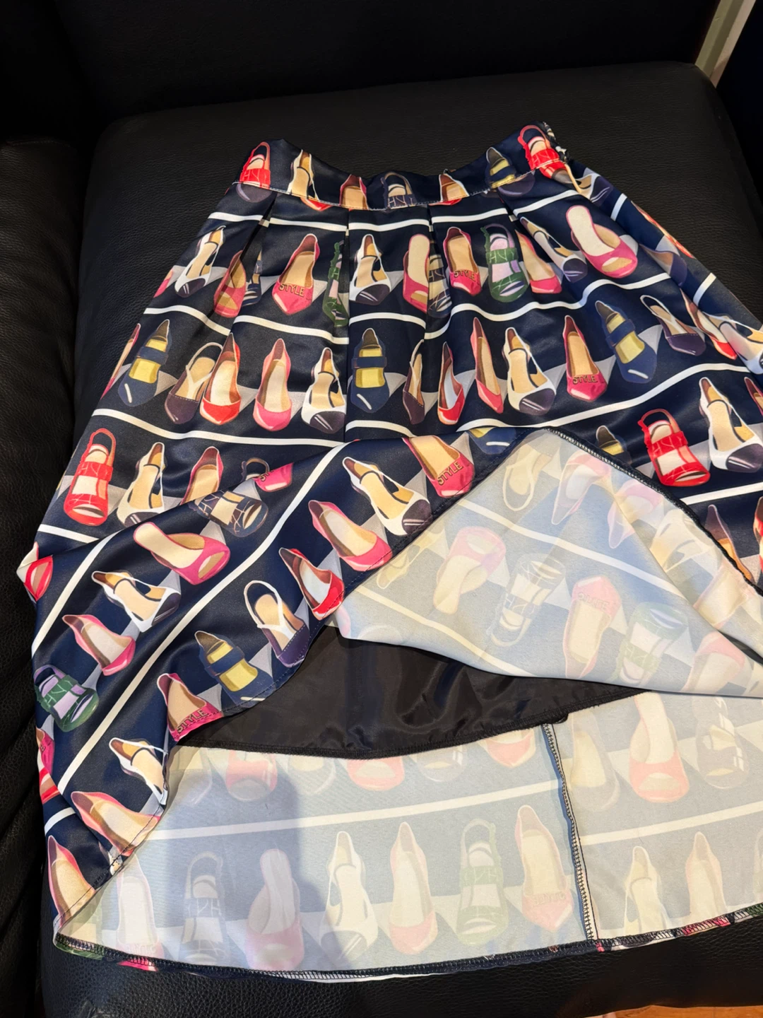 La Robe shoe print skirt - photo 5
