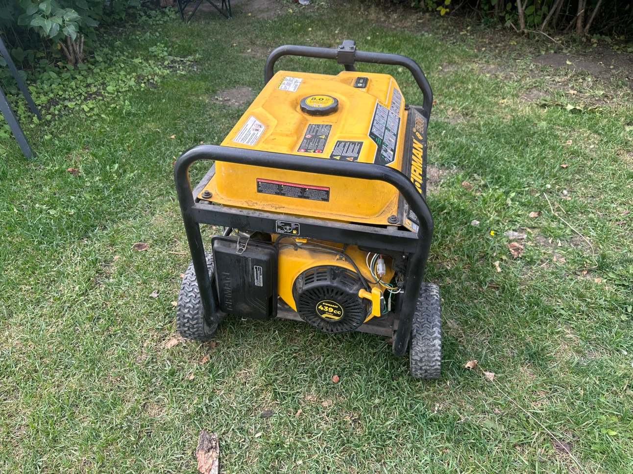 Forman 8000w gas generator with remote - photo 2