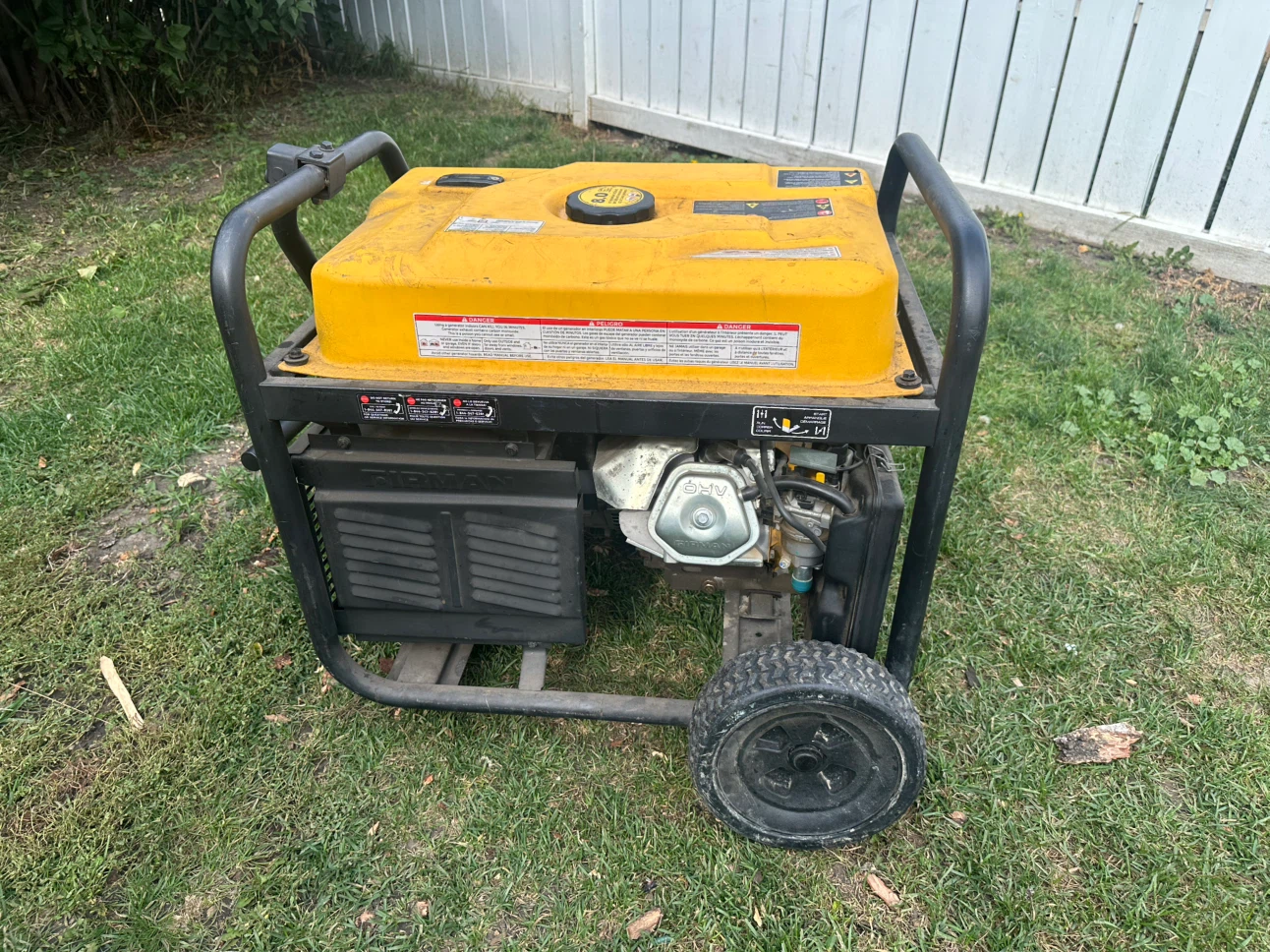 Forman 8000w gas generator with remote - photo 3