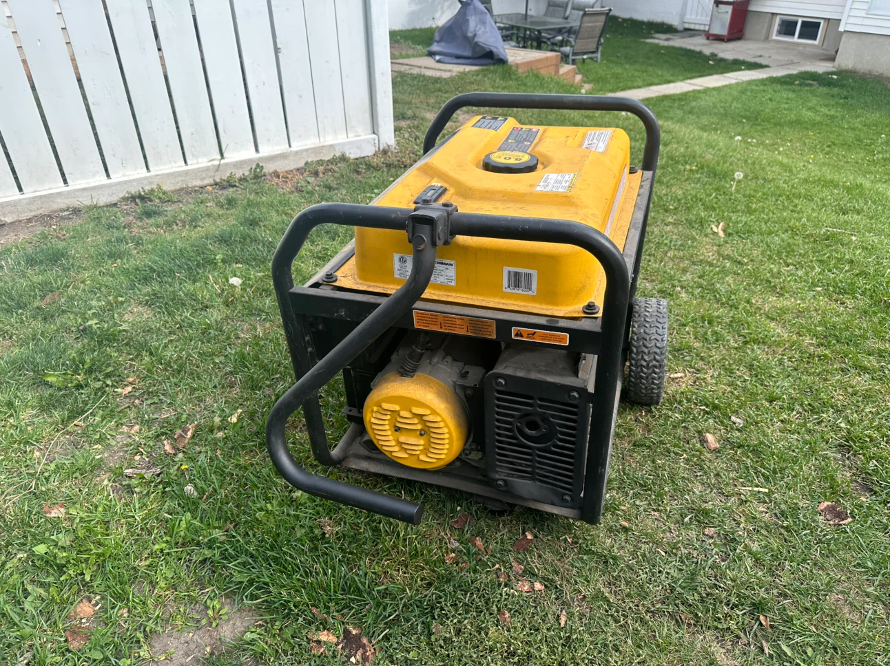 Forman 8000w gas generator with remote - photo 4