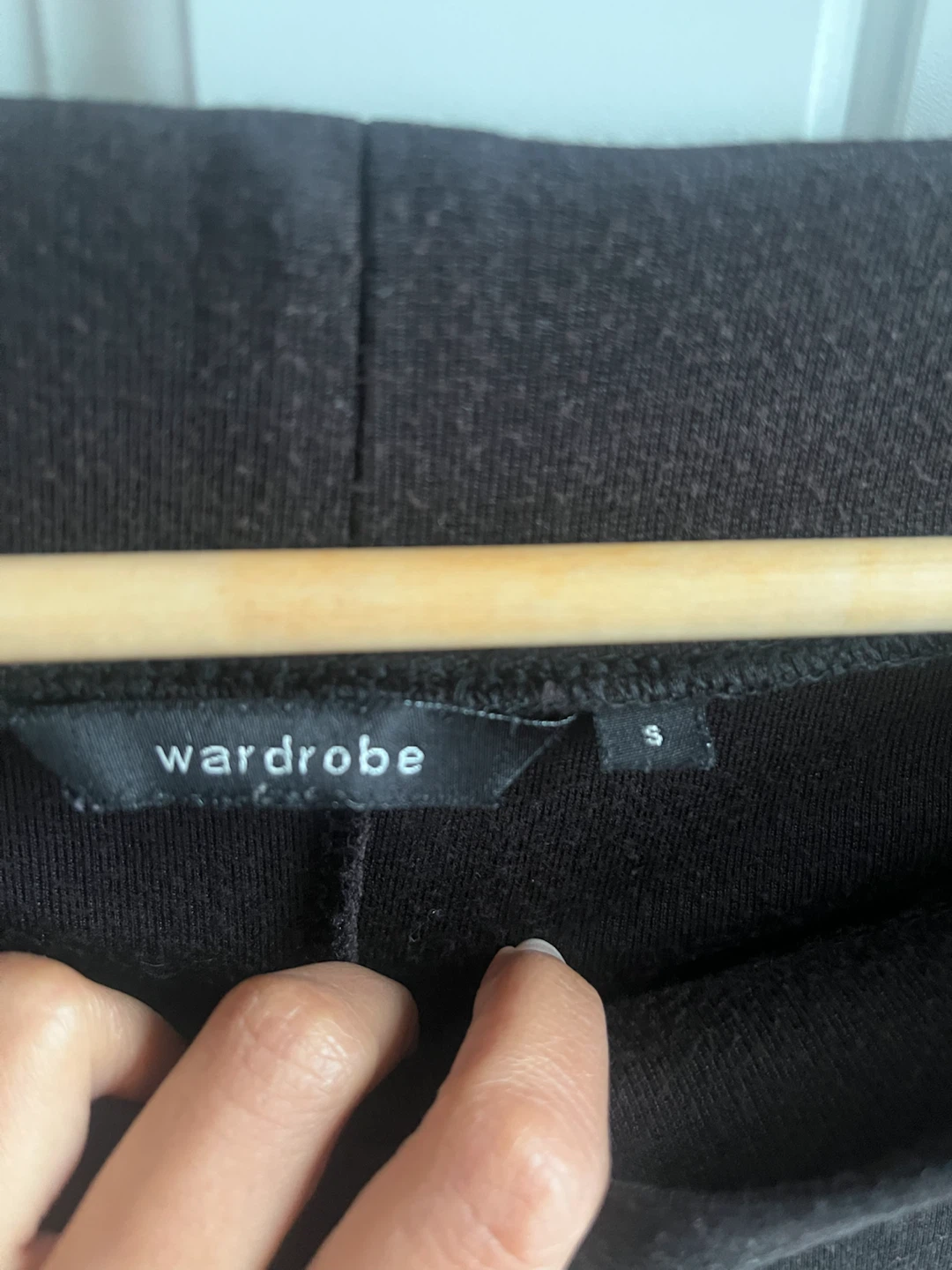 Wardrobe Black Zipper Detail Pants - photo 2