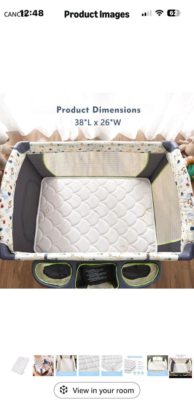 Vibe Bear Pack and Play Mattress Topper - photo 3