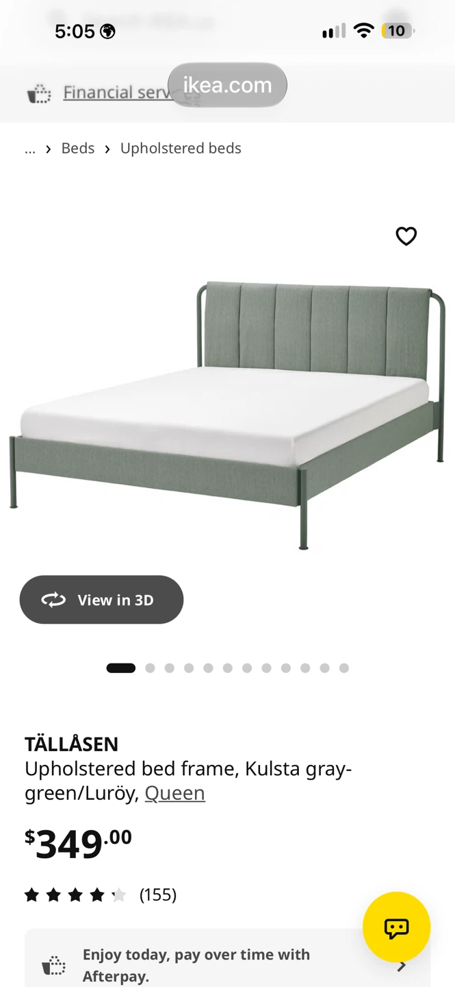 Kingsdown Studio Aspira Mattress and IKEA Bed Frame - photo 4