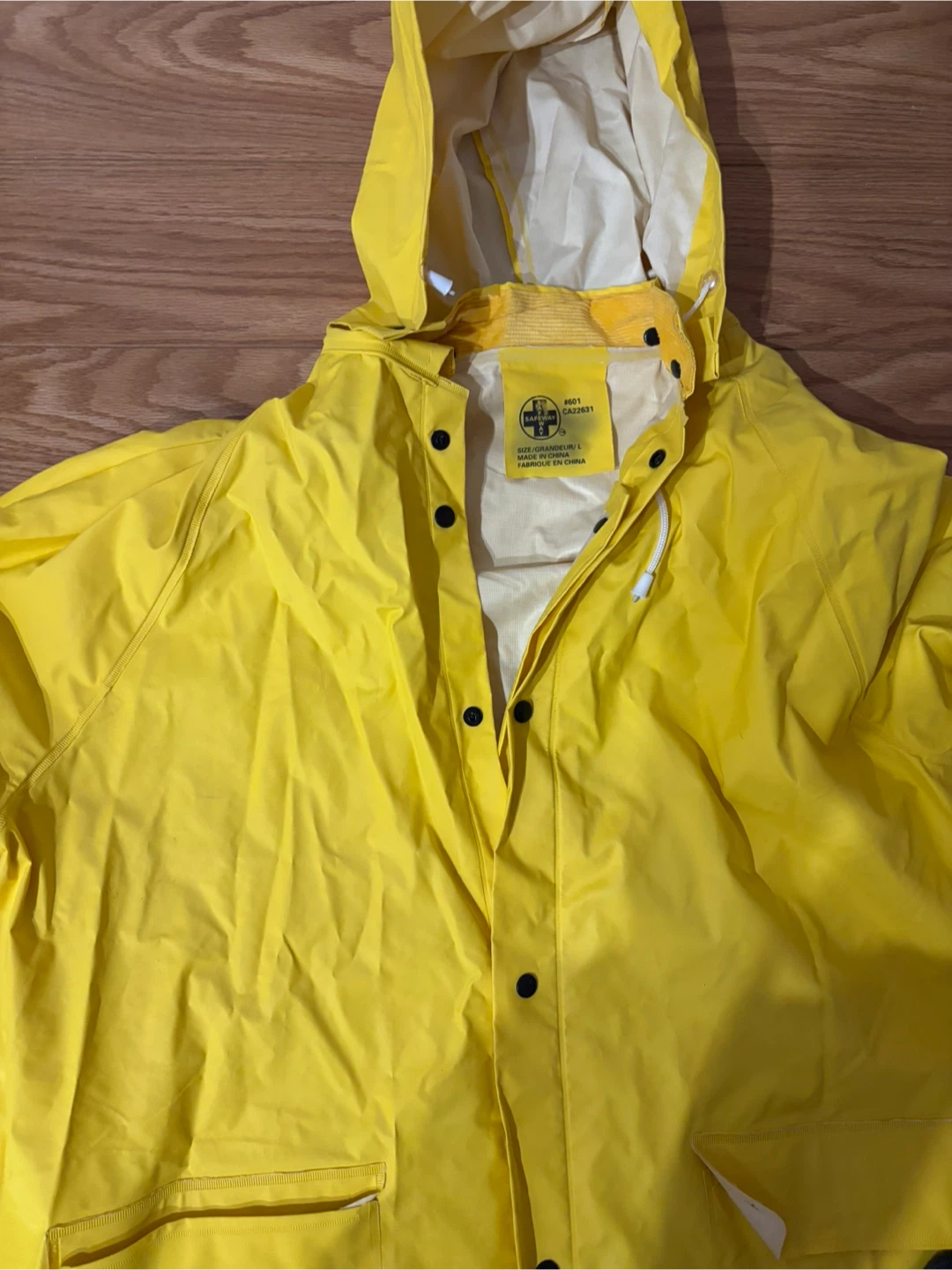 Safeway Yellow Raincoat - photo 3