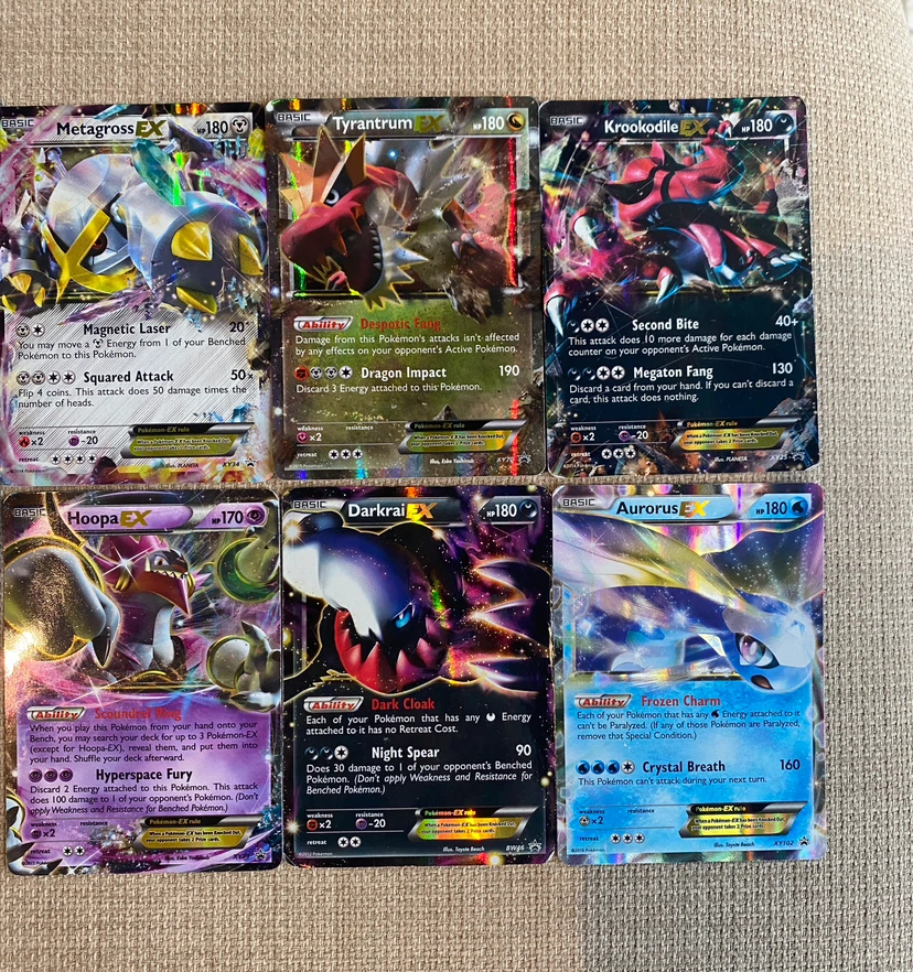 XY Promos Pokemon Cards (All Damaged) - photo 3