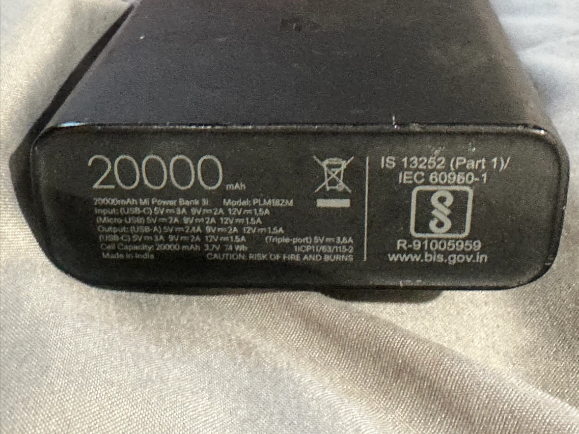 Xiaomi 20000mAh Mi Power Bank 3i - photo 2