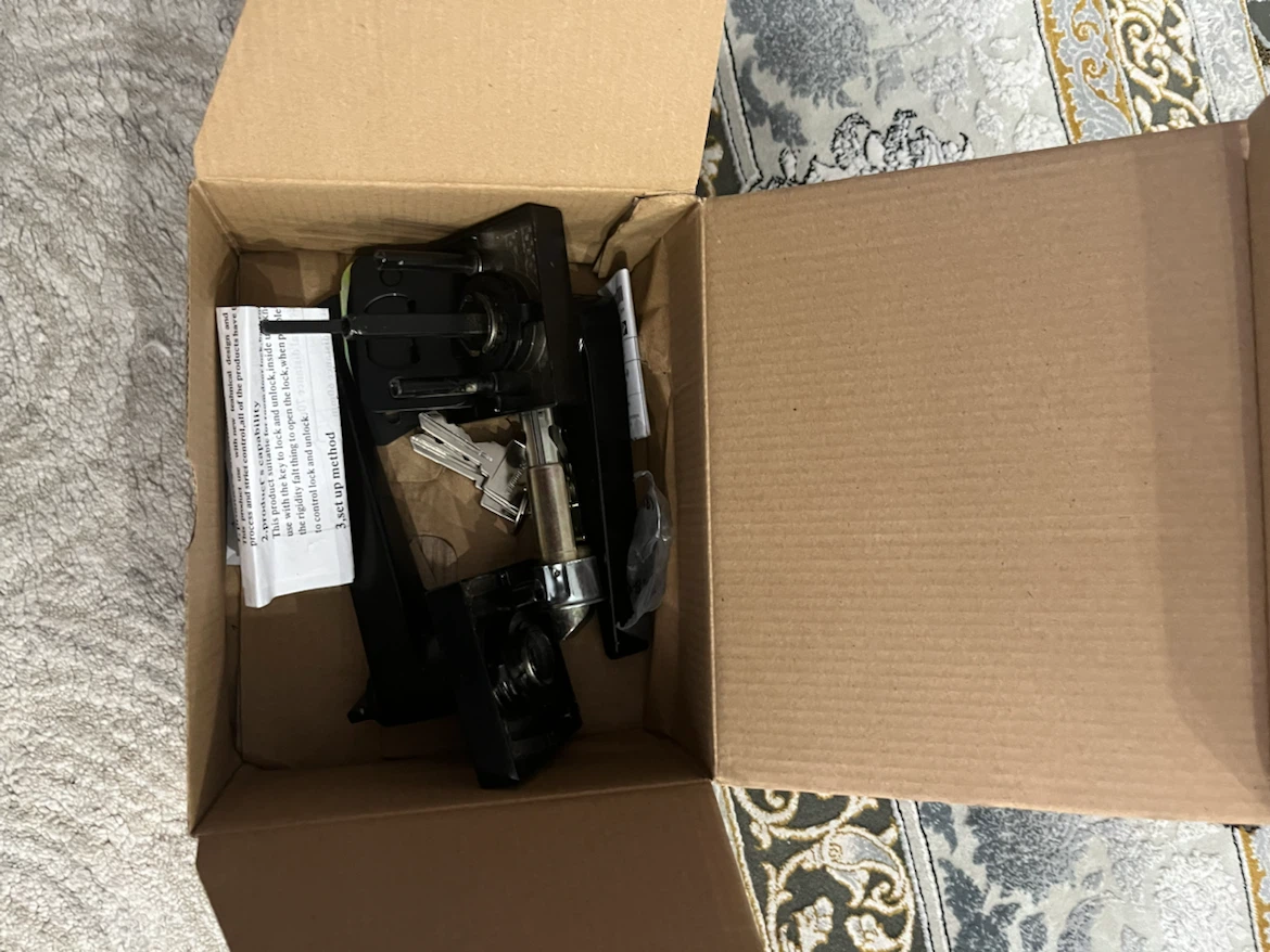 Weiser Halifax Entry Lever Matte Black - photo 2