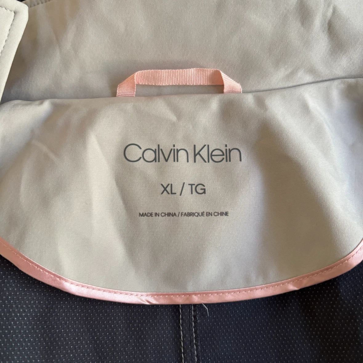 Calvin Klein Beige Trench Coat