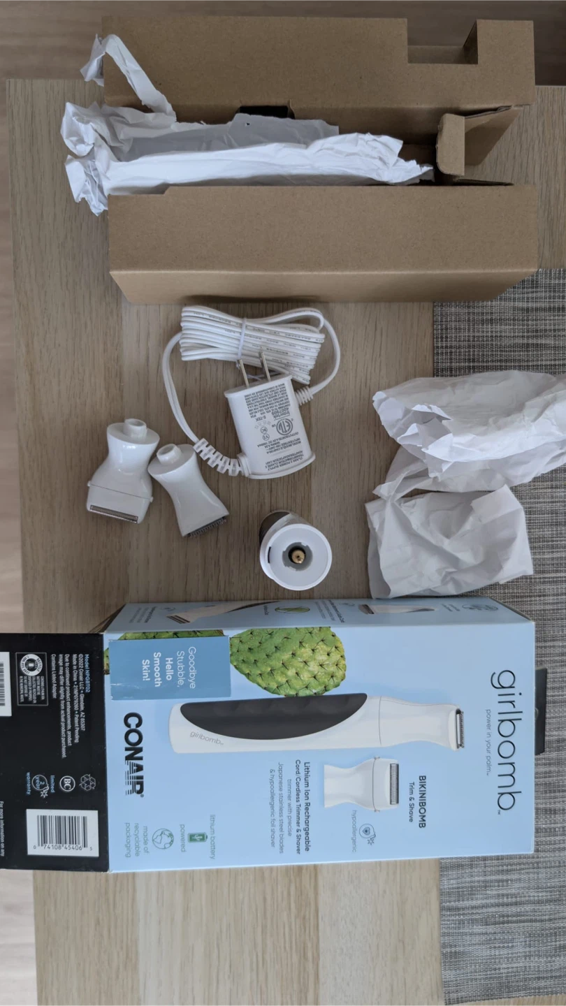 Conair Girlbomb Bikini Trimmer & Shaver (New) - photo 4