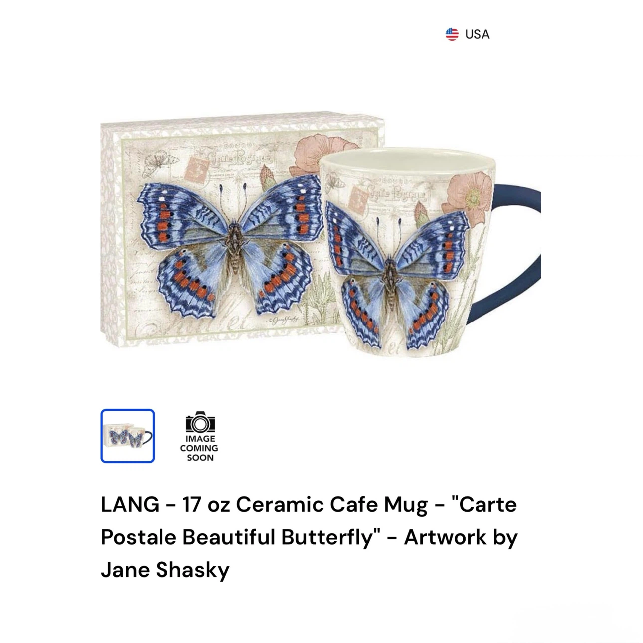 Brand new LANG - 17 oz Ceramic Cafe Mug