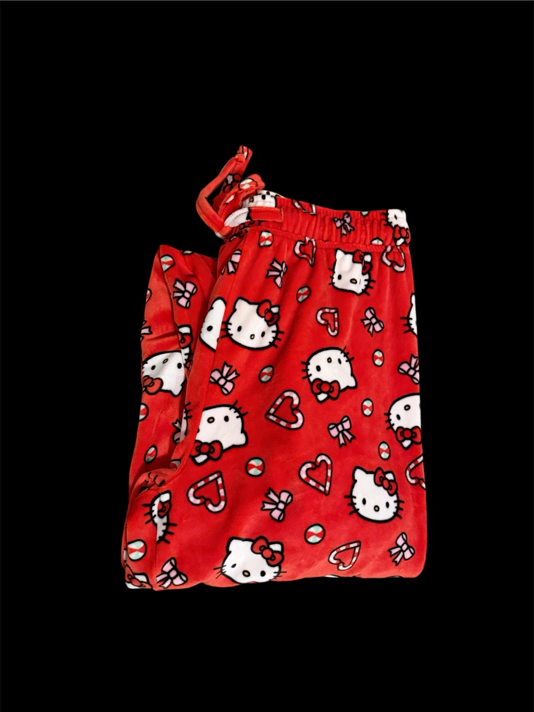 Hello Kitty Red Pajama Pants XS