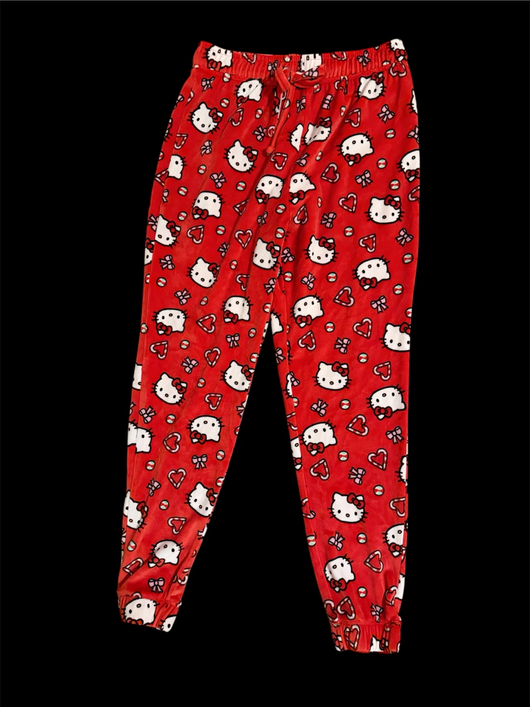 Hello Kitty Red Pajama Pants XS - photo 2