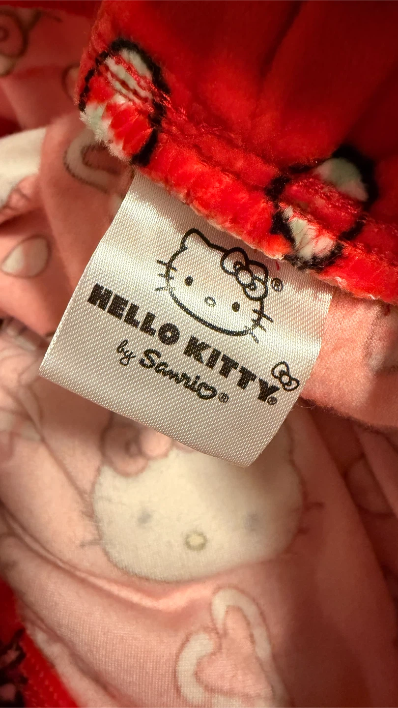 Hello Kitty Red Pajama Pants XS - photo 3