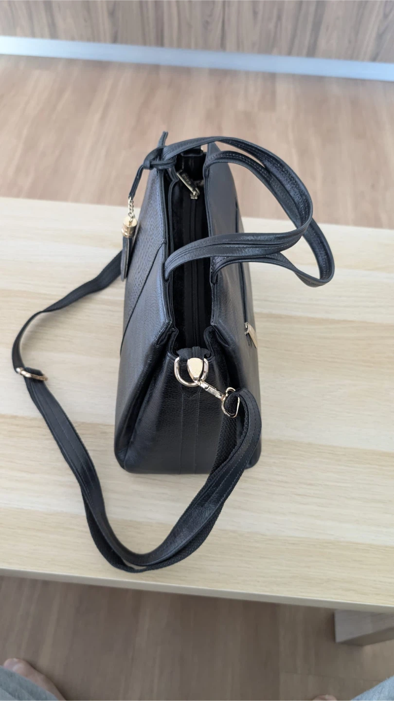 Wenz black Handbag with Shoulder Strap - photo 2