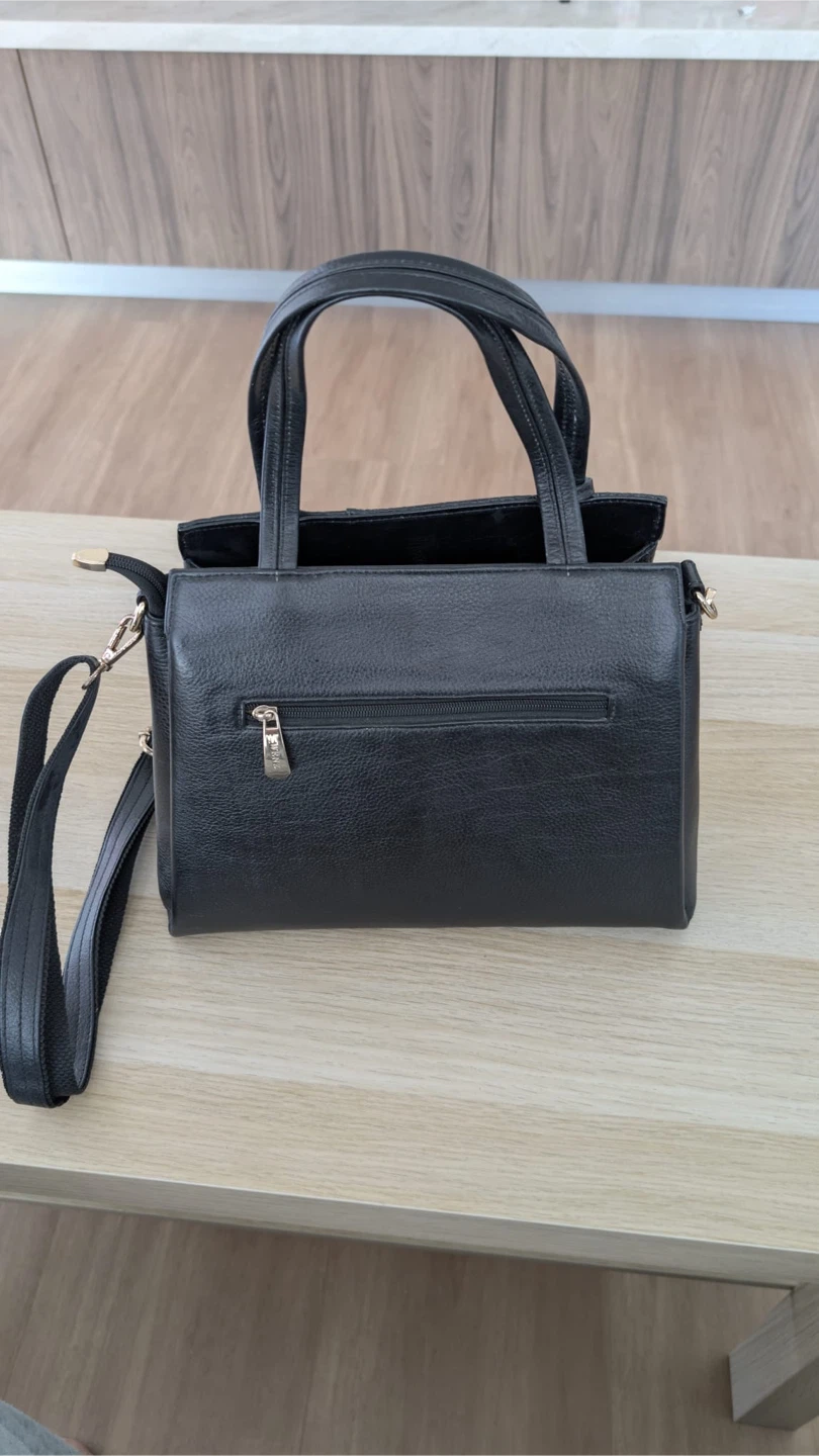 Wenz black Handbag with Shoulder Strap - photo 5