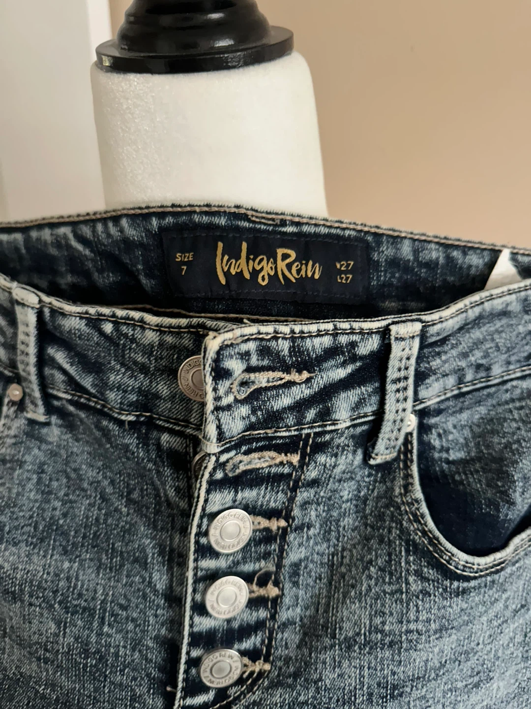 Indigo Rein Size 7 Jeans - photo 4