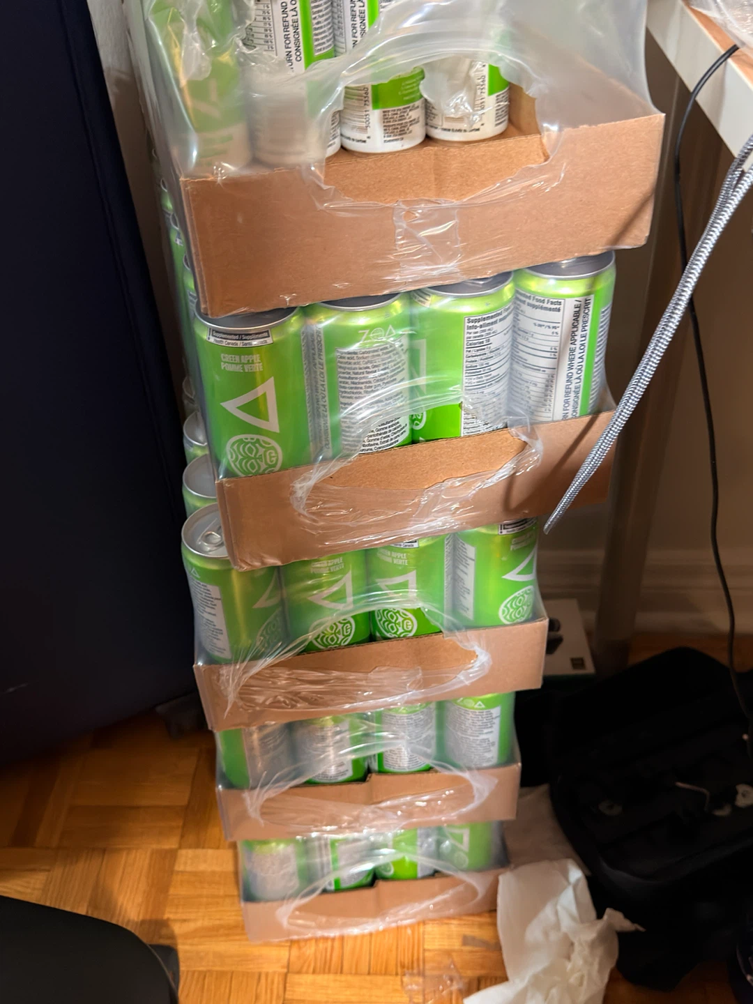 Zoa Green Apple Energy Drink - 24 Packs - photo 4