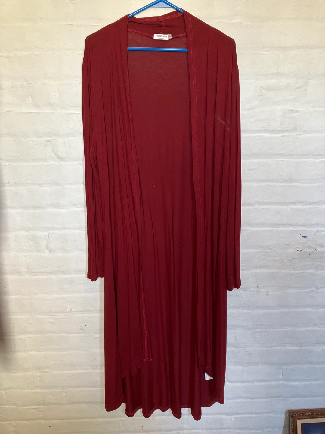 POGTMM Red Open Cardigan
