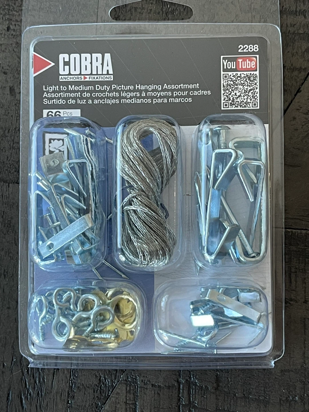 Cobra Light to Medium Duty Picture Hanging Assortment