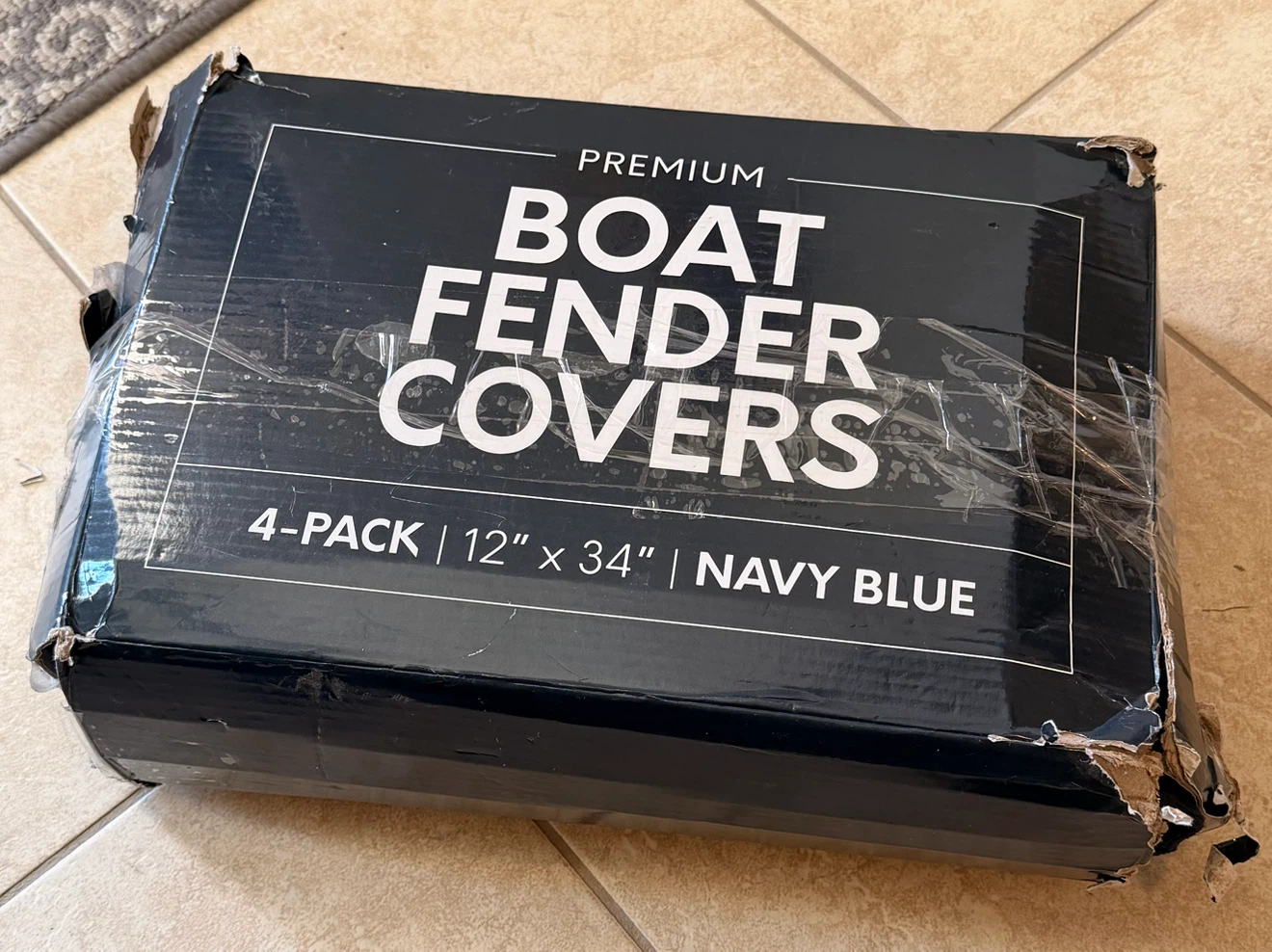 Byllstore Boat Fender Covers - 4 Pack - Navy Blue