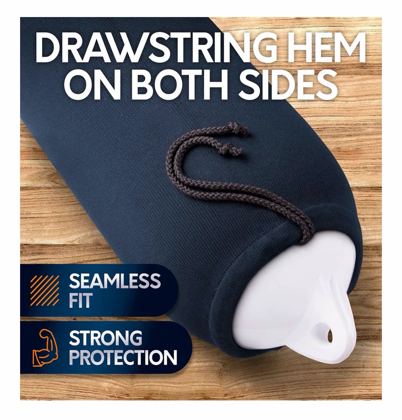 Byllstore Boat Fender Covers - 4 Pack - Navy Blue - photo 5