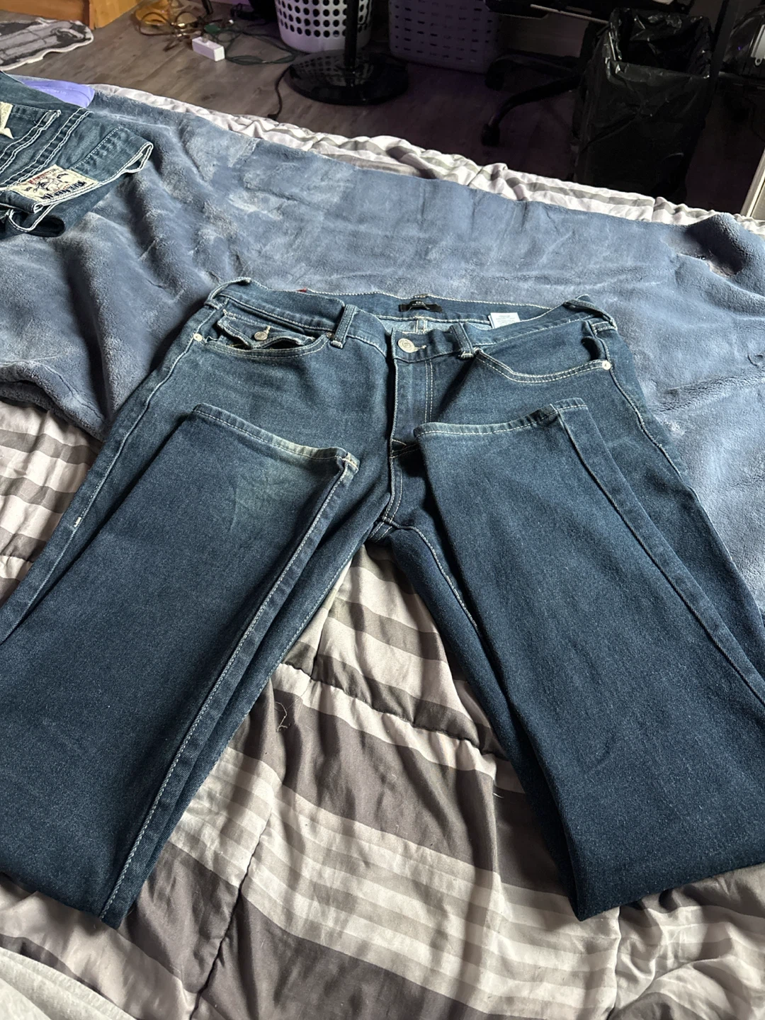 True Religion dark wash jeans