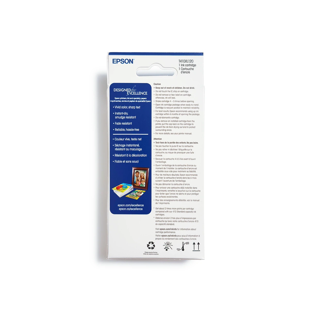 EPSON 410XL Photo Black High-Capacity Ink Cartridge, T410XL120 - photo 2