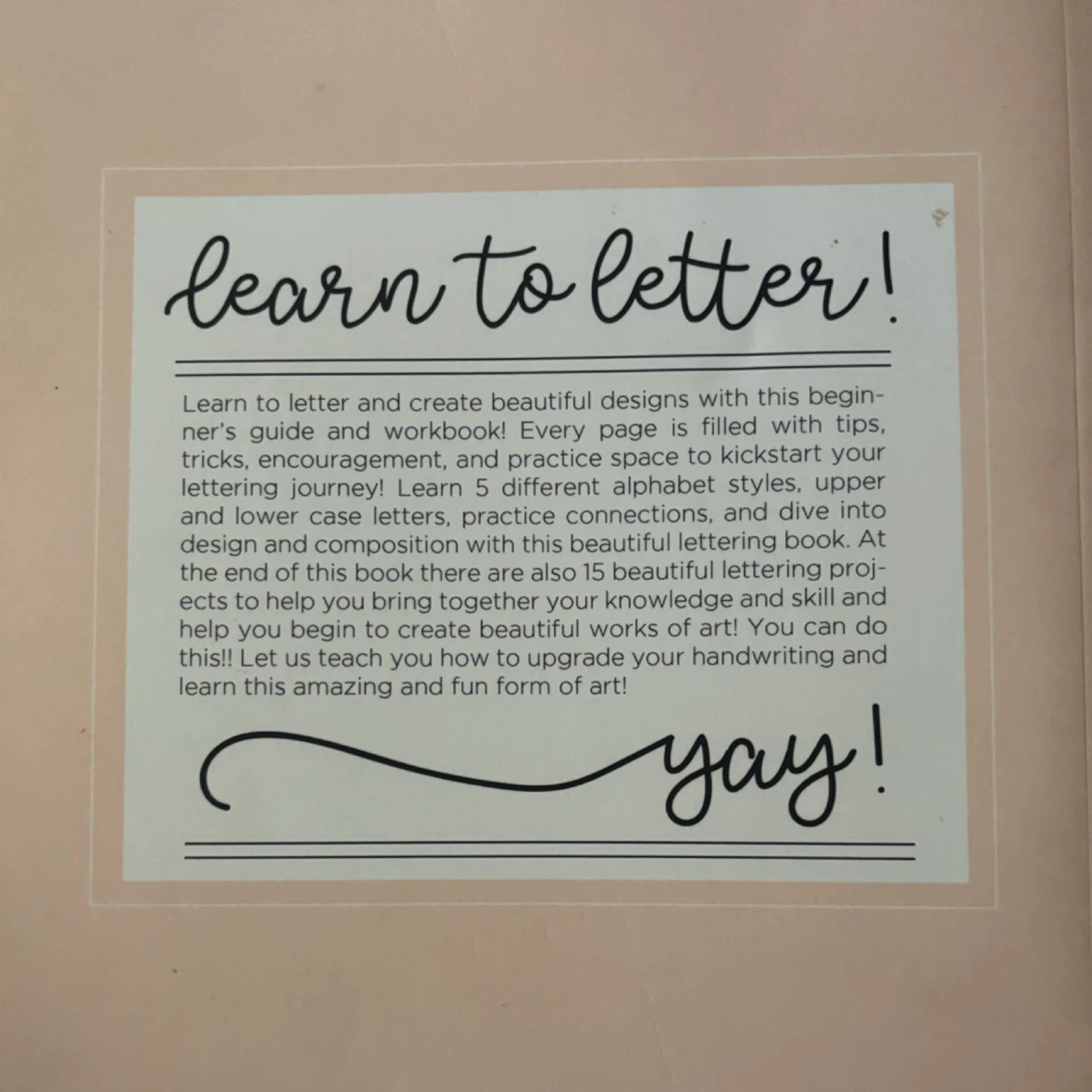 Lettering & Modern Calligraphy Beginner's Guide - photo 3