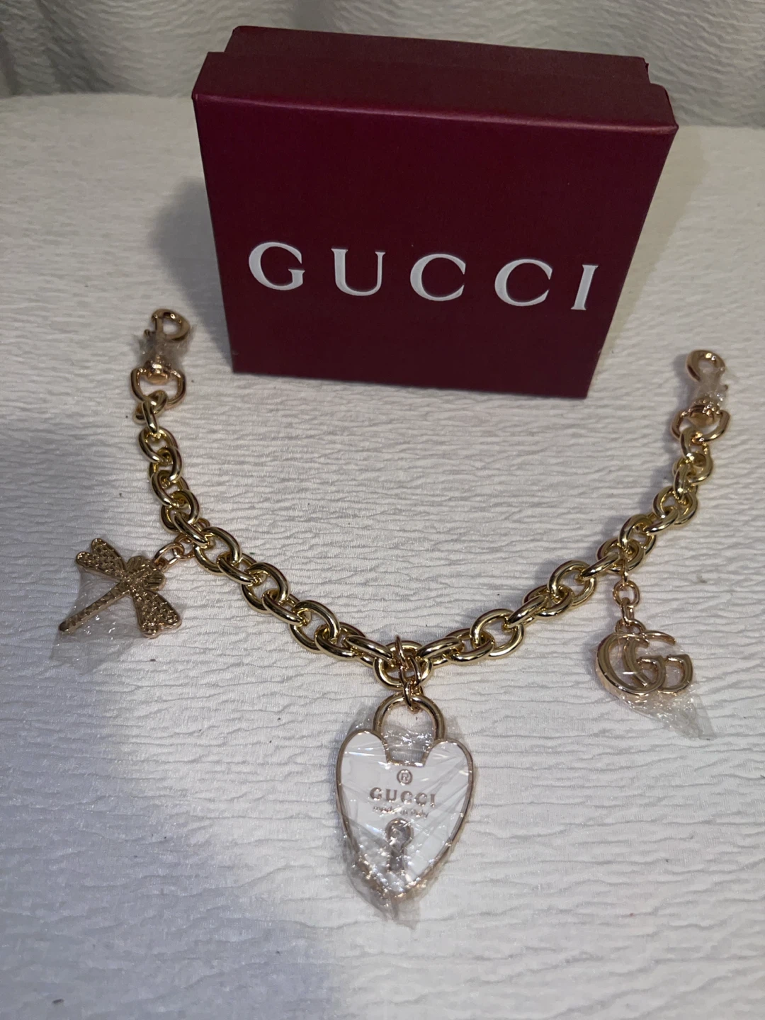 Gucci Bag Charm with Original Box