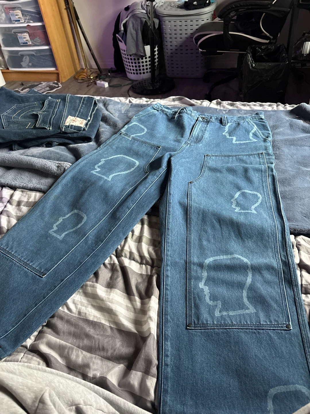 Brain Dead Denim Painter Pants - photo 2