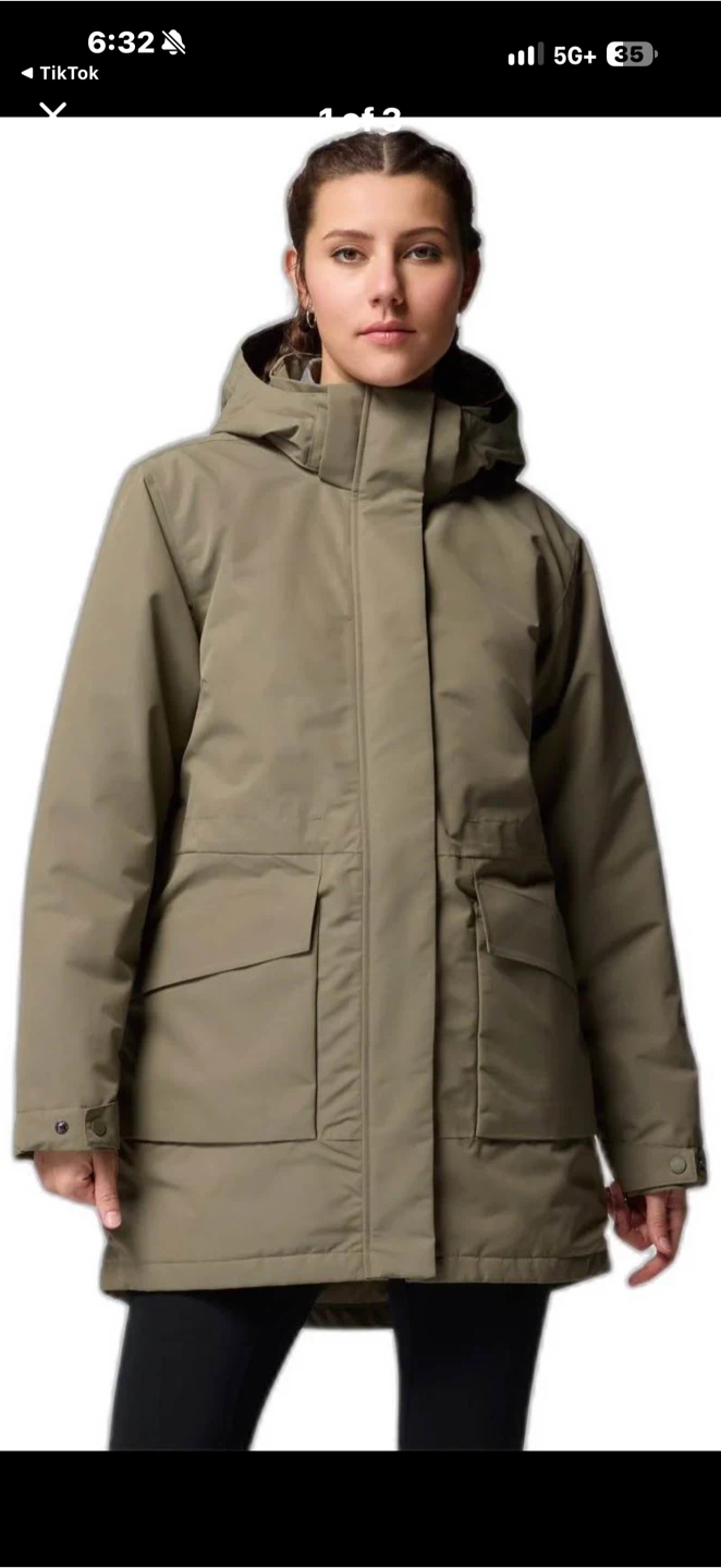 Columbia Omni-Tech Women's Parka - Olive Green