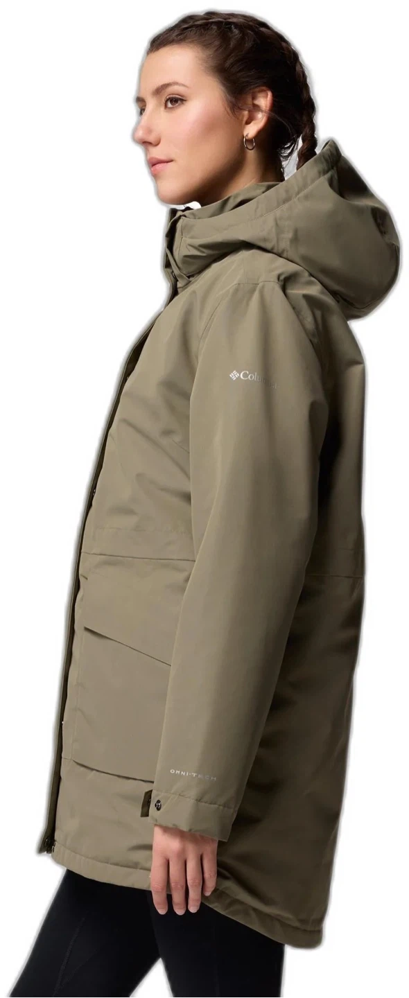 Columbia Omni-Tech Women's Parka - Olive Green - photo 3