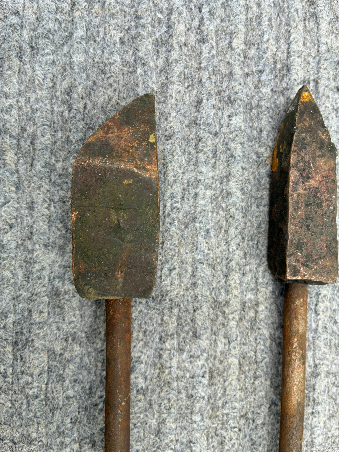 Antique Vintage Soldering Irons – 4 Tinsmith Metal Tools - photo 2