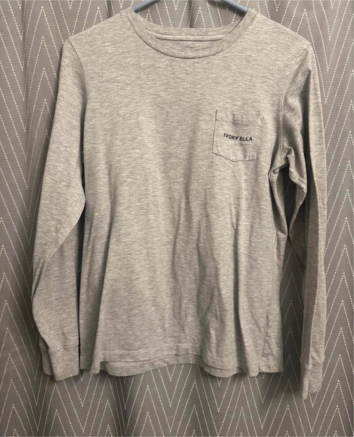 Ivory Ella Electric Leopard Heritage Long Sleeve Tee - photo 3