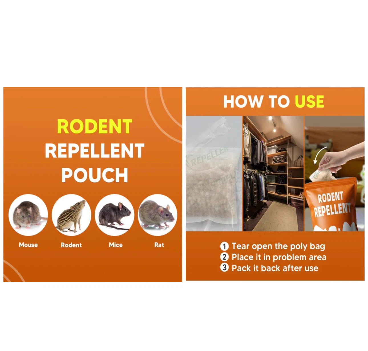 Brand new Rodent Away Repellent Indoor & Outdoor - photo 3