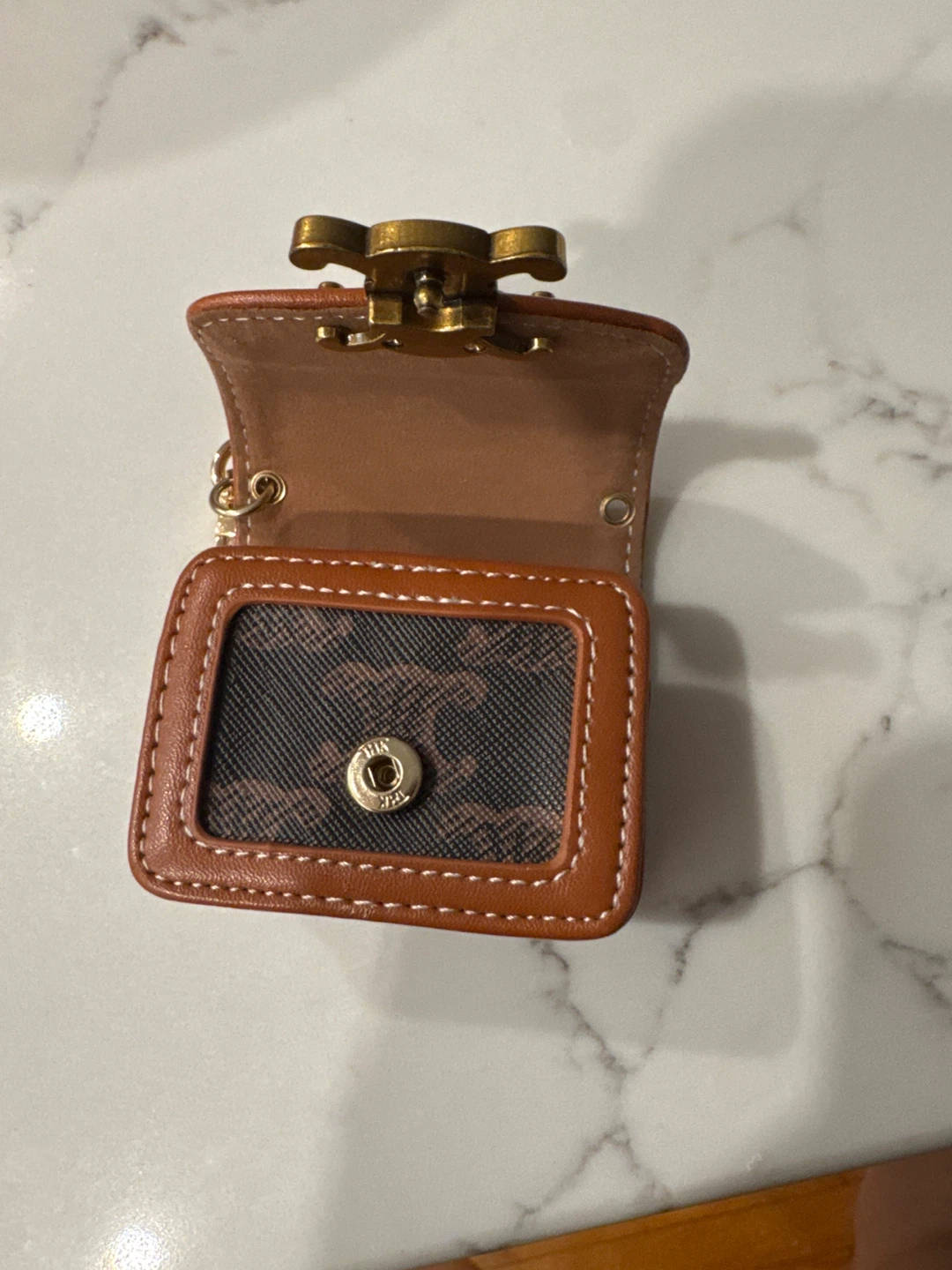 Celine Triomphe Canvas AirPods Case - photo 2