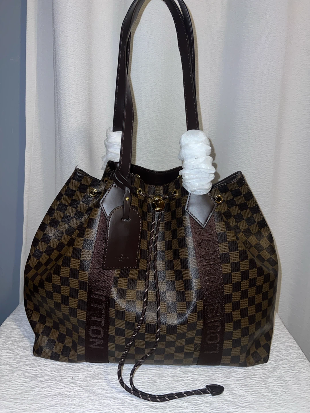 Louis Vuitton Damier Ebene Tote Bag