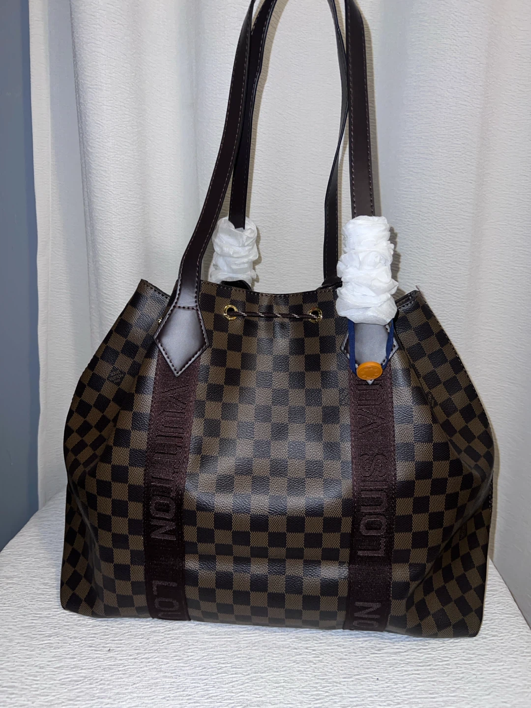 Louis Vuitton Damier Ebene Tote Bag - photo 3