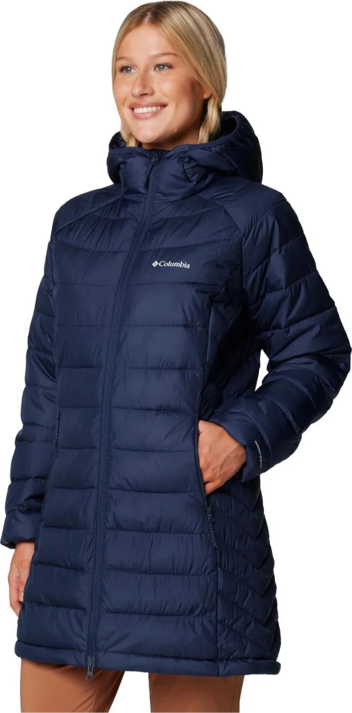Columbia Navy Blue Winter Puffer Jacket