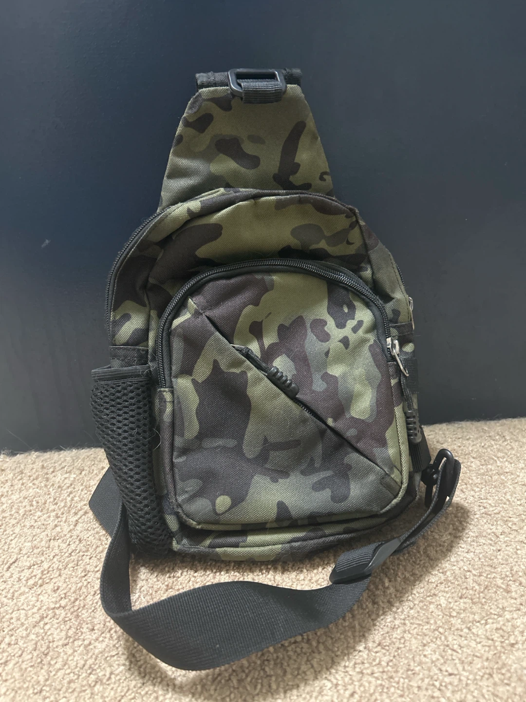 Camo Sling Backpack