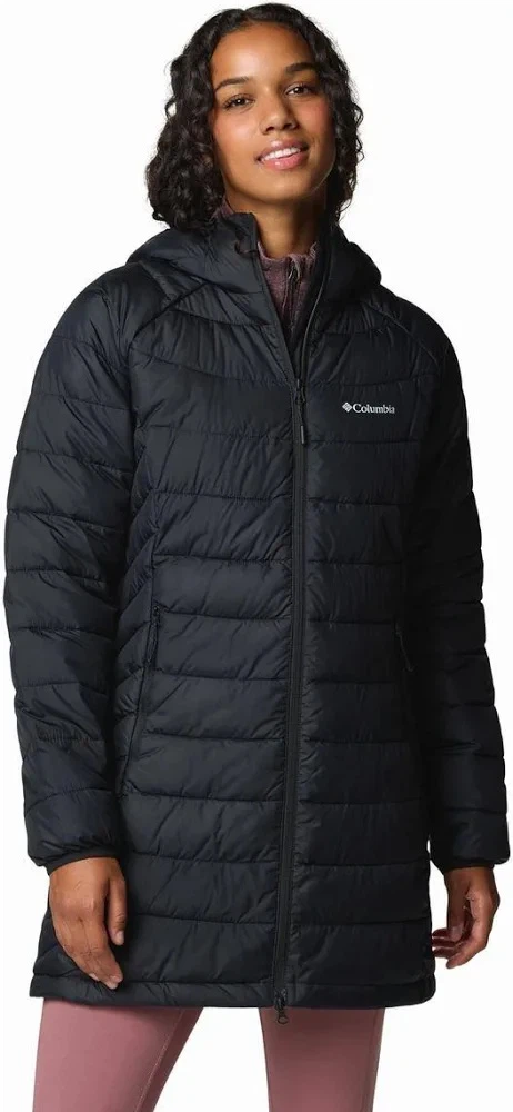 Columbia Omni-Heat Black Puffer Coat