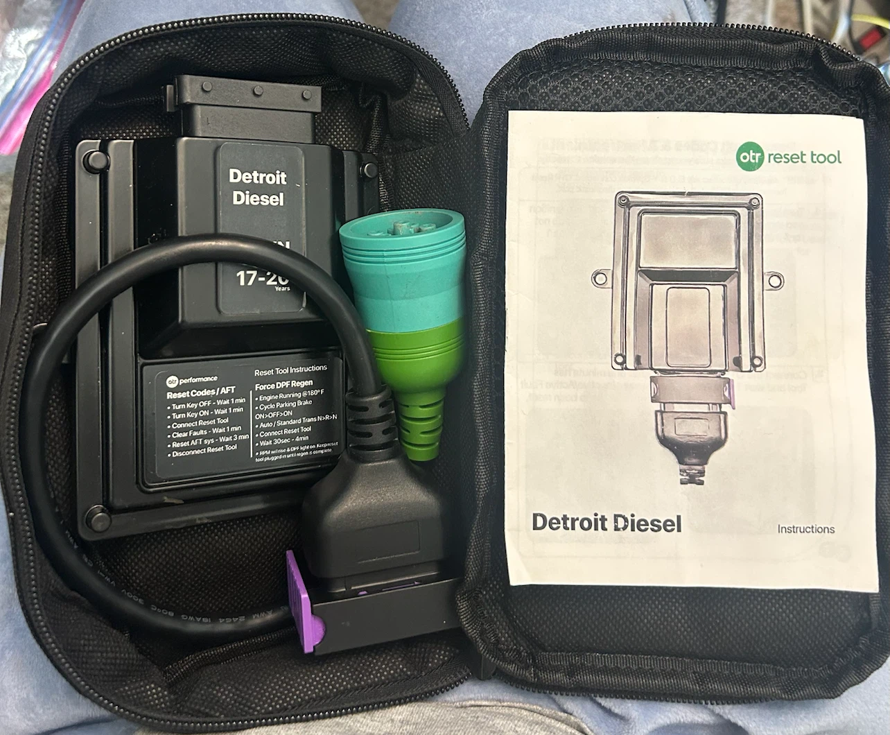 OTR Reset Tool for Detroit Diesel