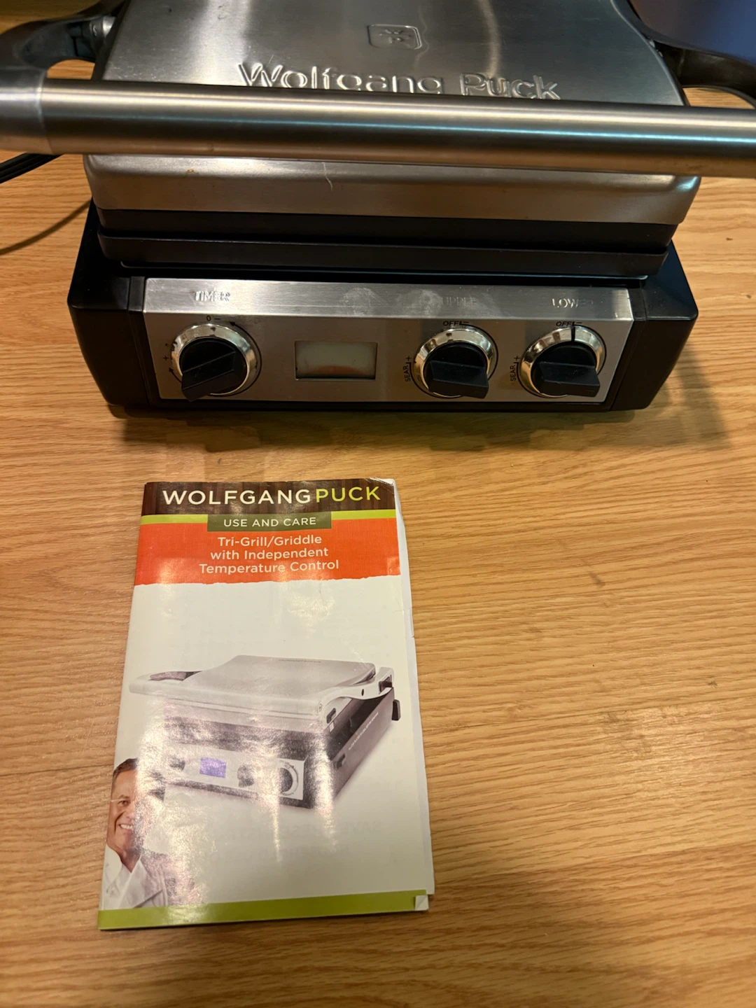 Wolfgang Puck Grill , Panini Press Independent Temp control - photo 5