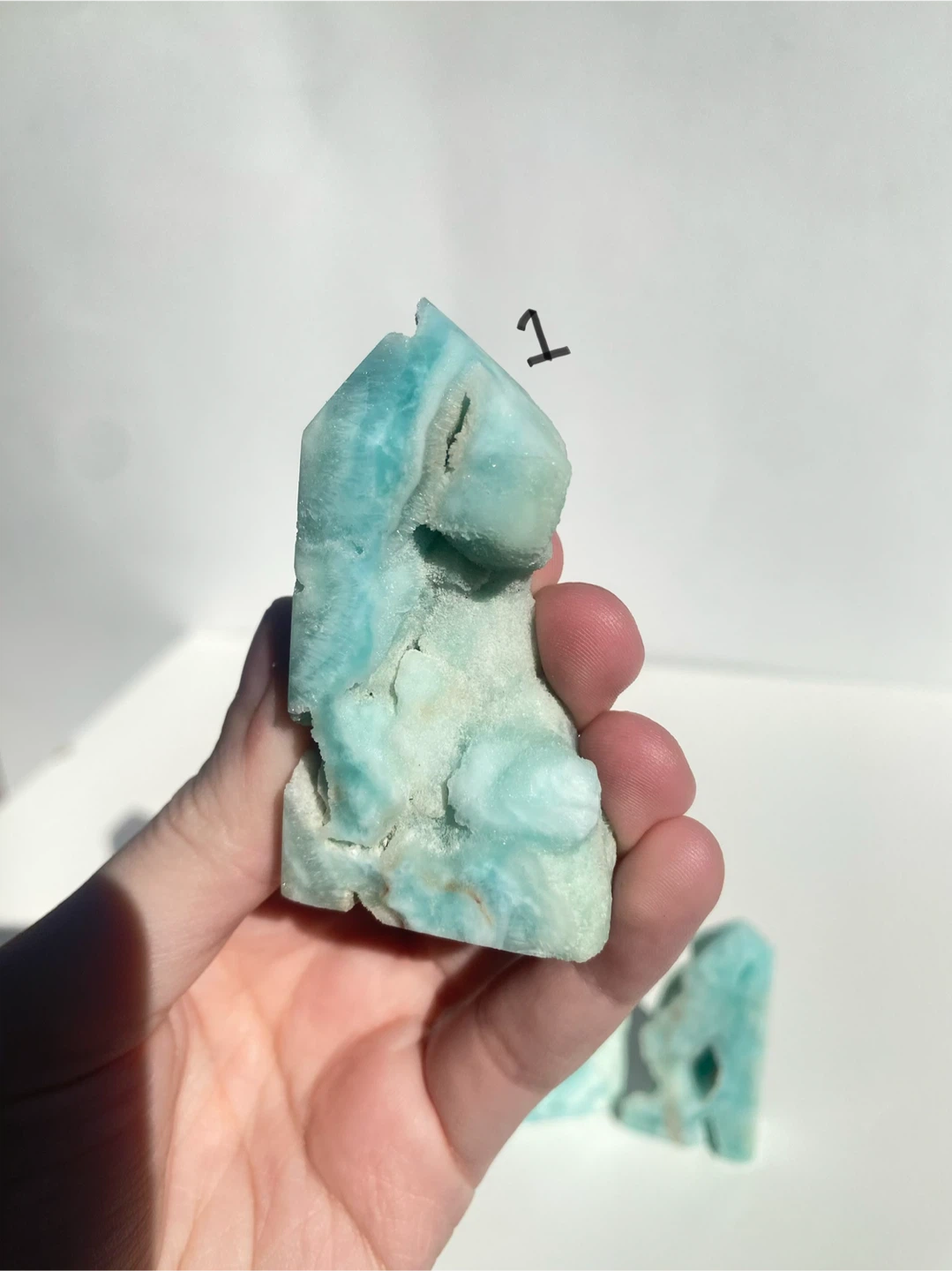 Hemimorphite Crystal Tower - photo 2
