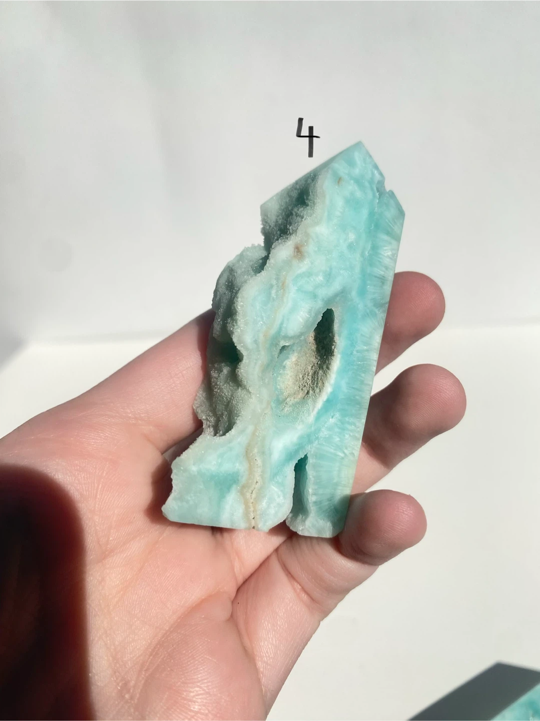 Hemimorphite Crystal Tower - photo 5