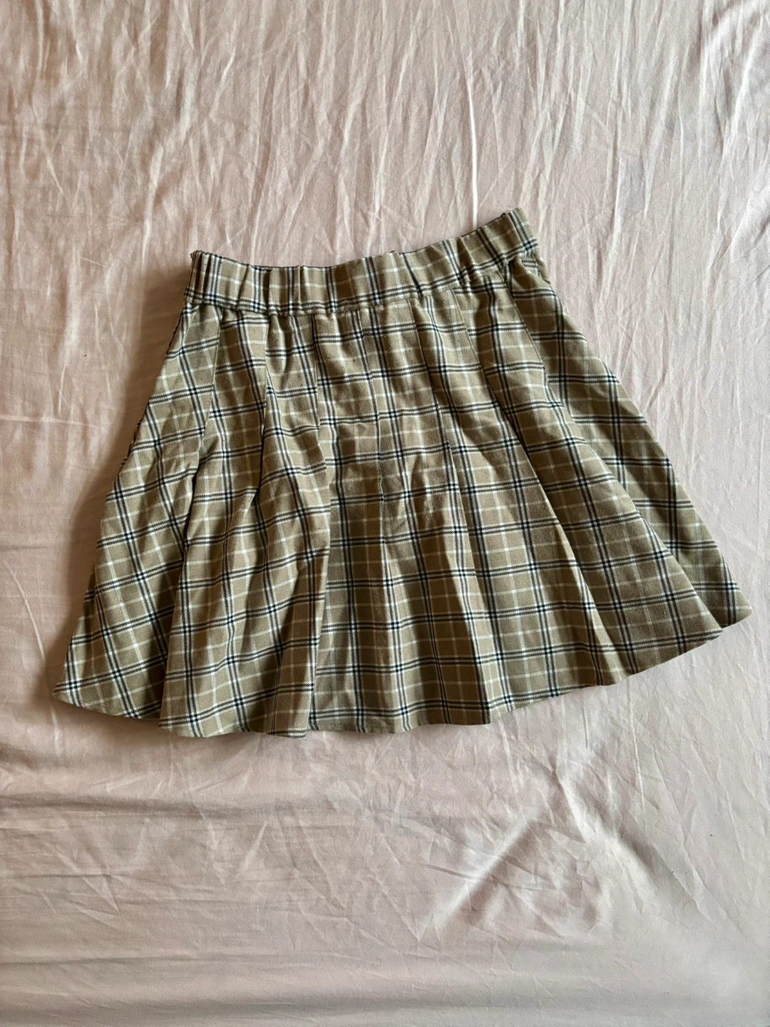 Garage Plaid Pleated Skirt - photo 2