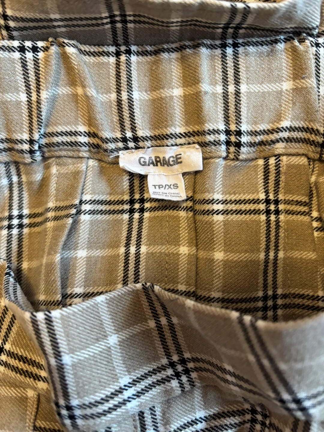 Garage Plaid Pleated Skirt - photo 3