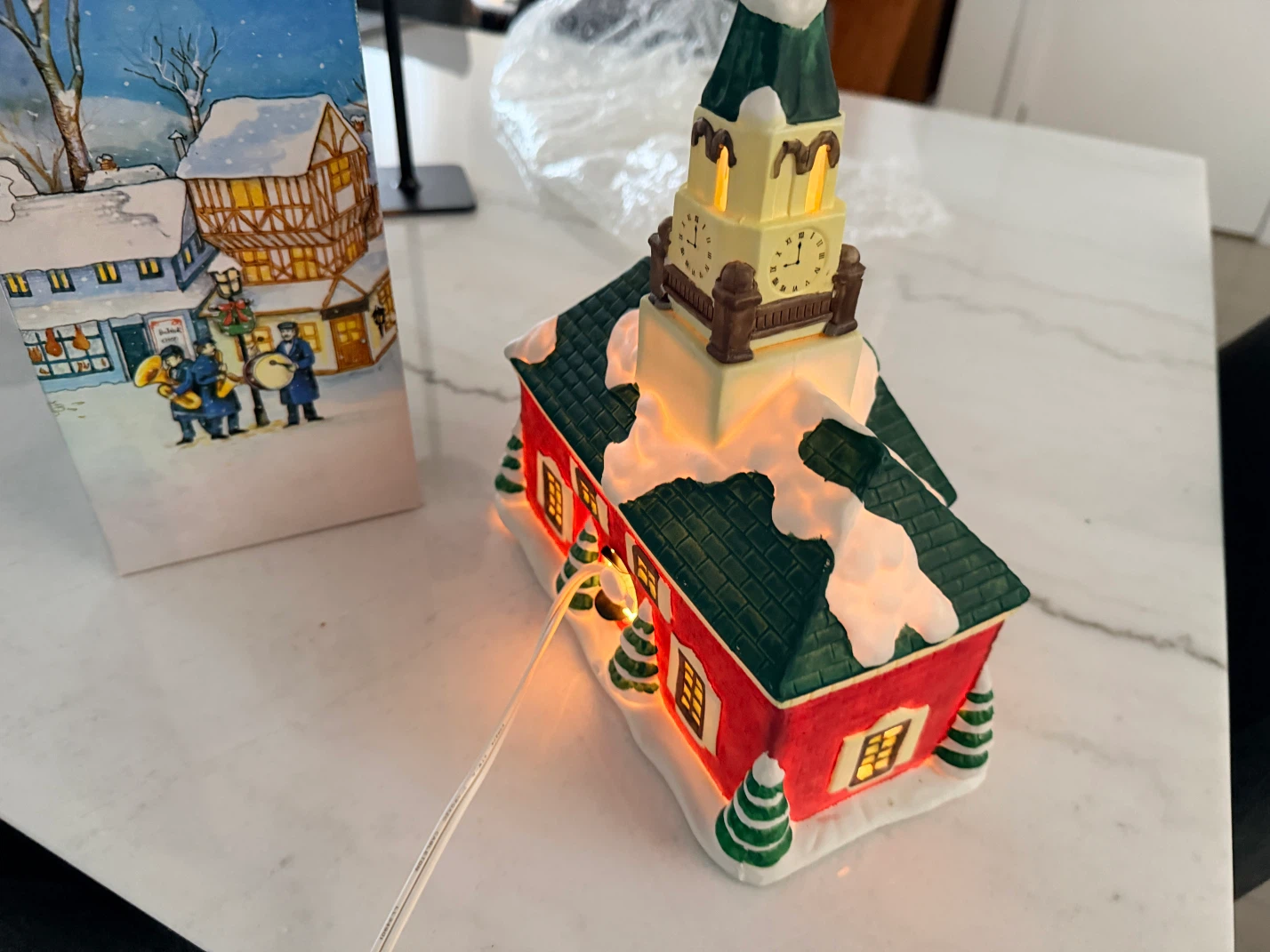 NOMA Dickensville Collectables - Maison de Noël illuminée - photo 2
